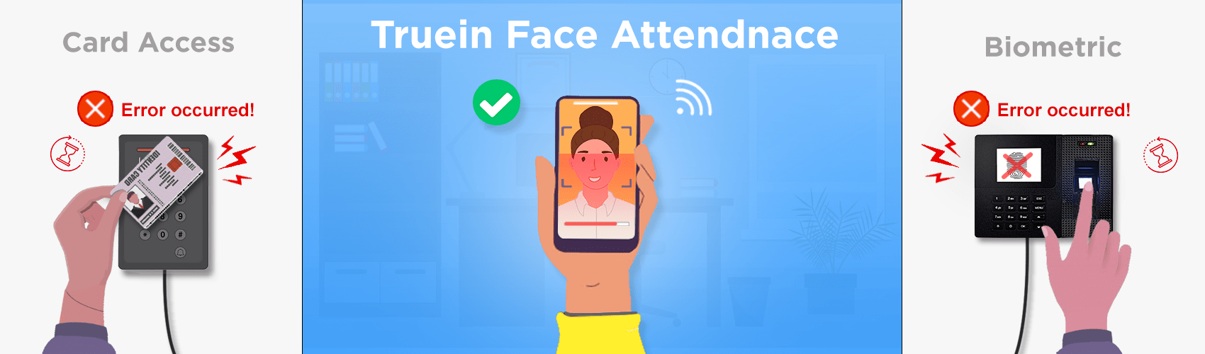 How does face attendance win over other biometric systems?