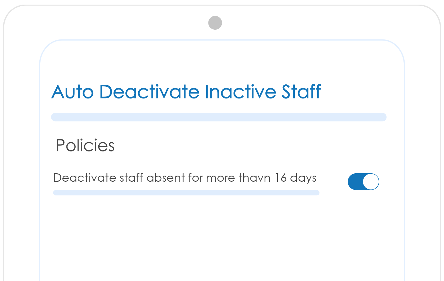Auto Deactivate Inactive Staff