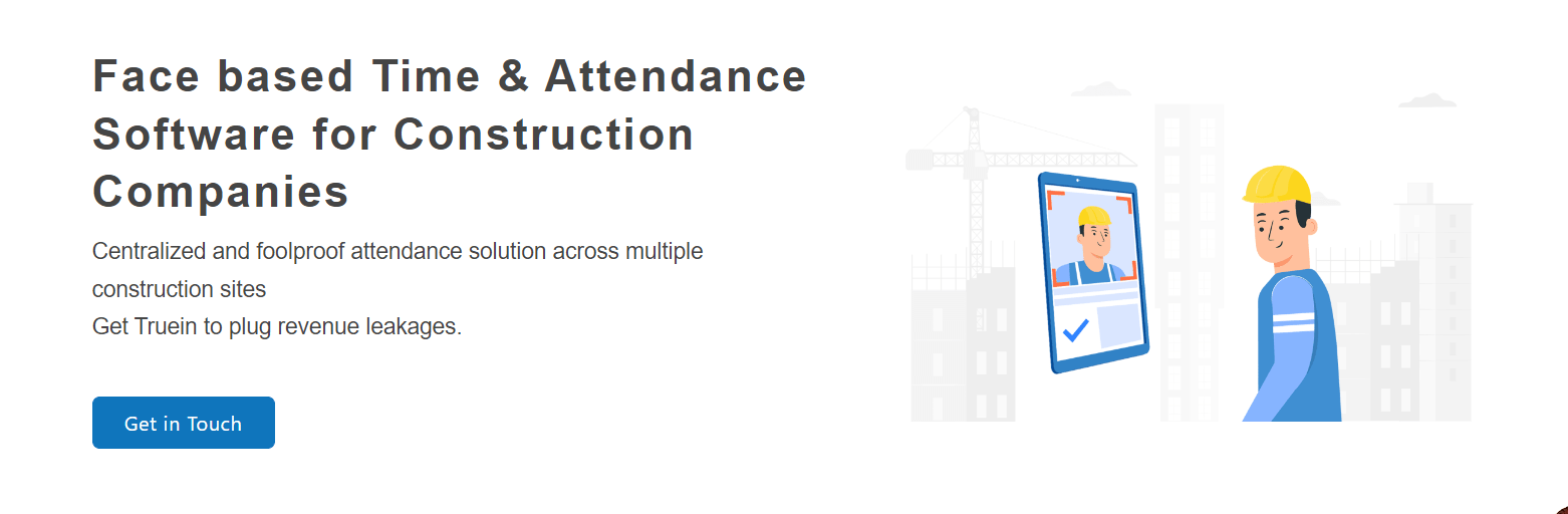 Attendance System for Construction Industry
