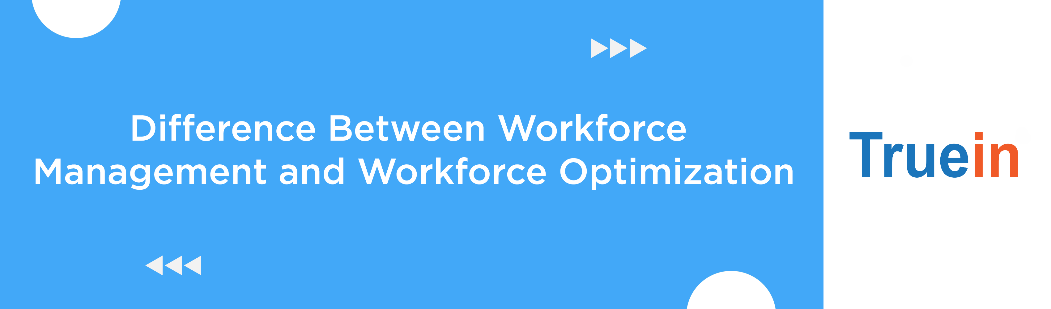 Difference Between Workforce Management and Workforce Optimization