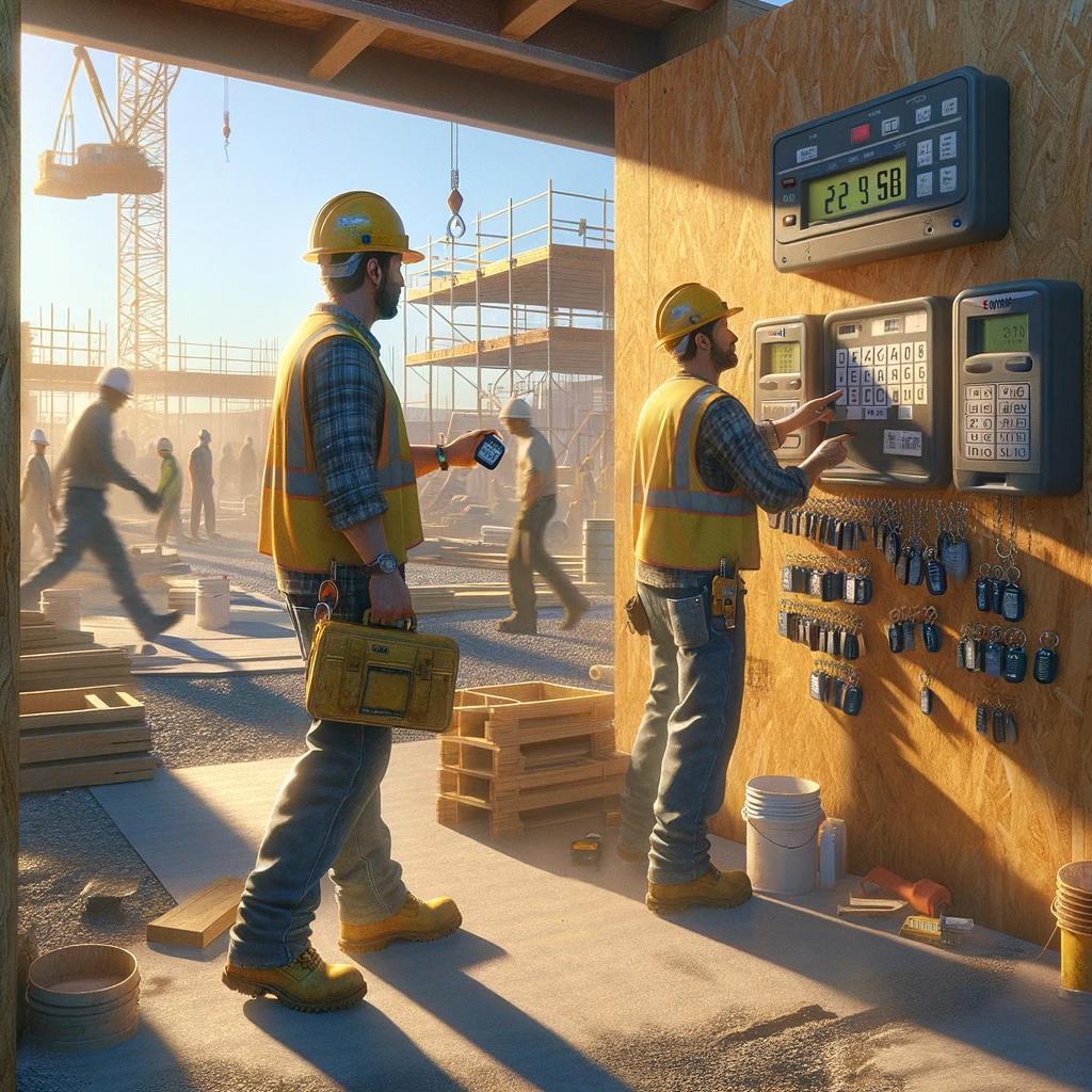 Buddy Punching at Construction Site